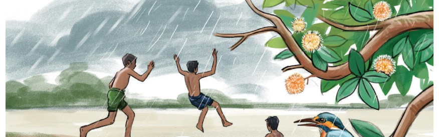 বৃষ্টি ধারায় বর্ষা আসে