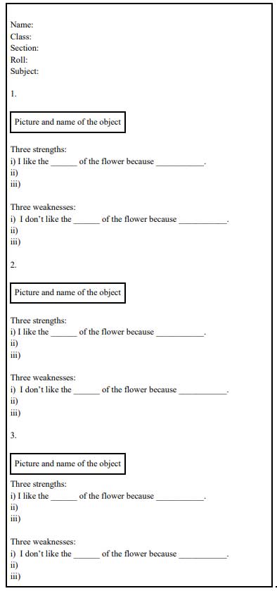 ষষ্ঠ শ্রেণি ইংরেজি বার্ষিক সামষ্টিক মূল্যায়ন অ্যাসাইনমেন্ট ২০২৩ ও সমাধান